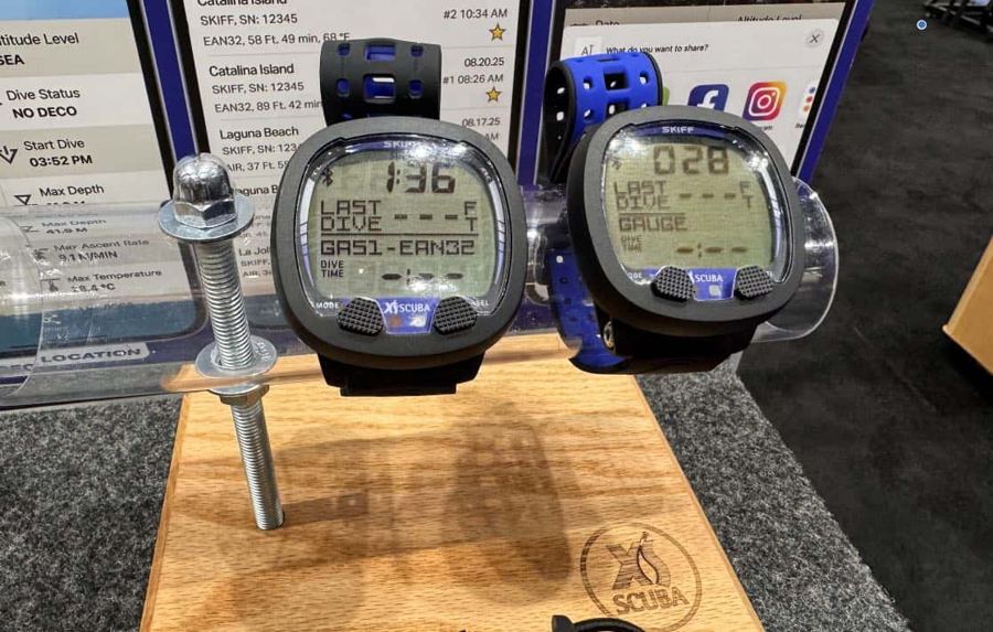 XS Scuba dive computers at DEMA Show 2025